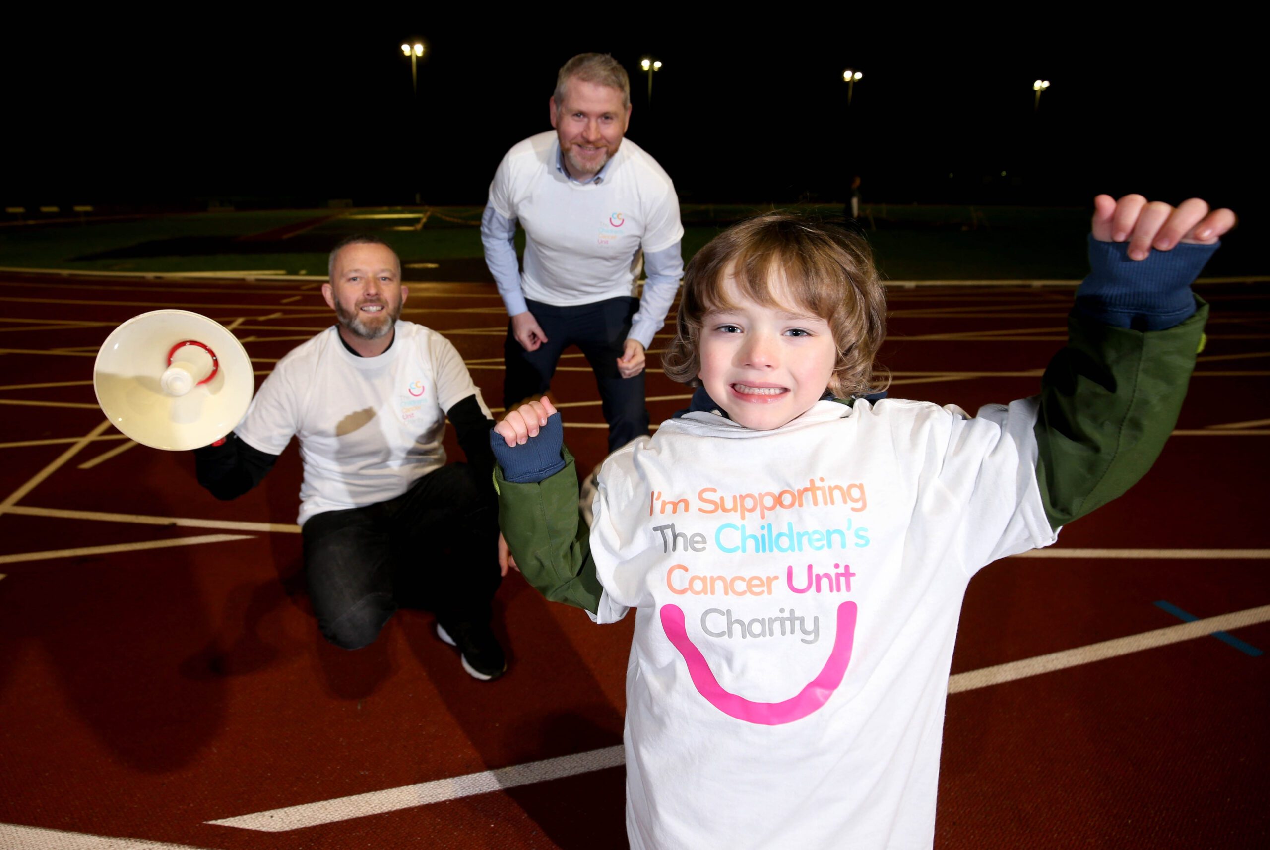 Paddy & Robert in training for the race for Ché